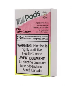 ZPods Pink Taffy Candy (20mg/mL)