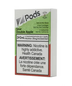 ZPods Sour Double Apple (20mg/mL)