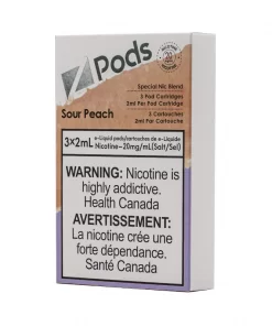 ZPods Sour Peach (20mg/mL)