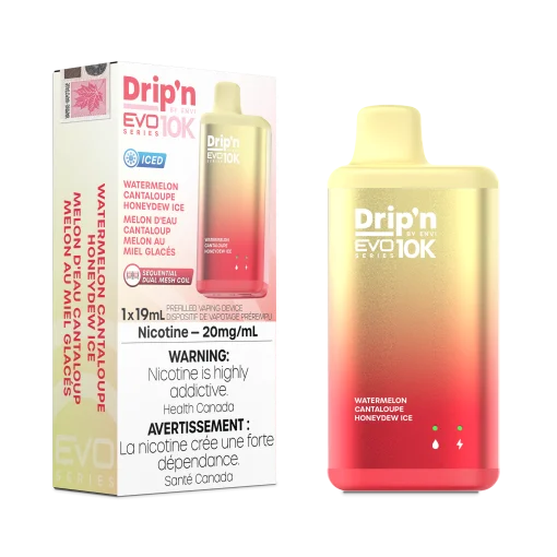 Drip'n EVO 10K - Watermelon Cantaloupe Honeydew Ice (20mg/mL)