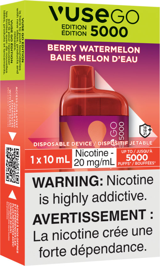 VUSE GO Edition 5000 - Berry Watermelon (20mg/mL)