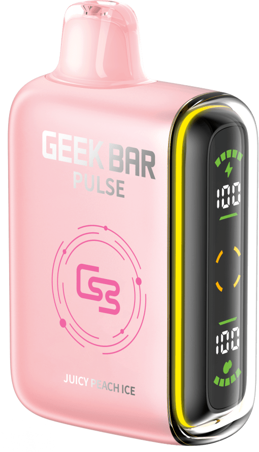 Geek Bar Pulse 9K - Juicy Peach Ice (20mg/mL)