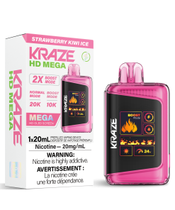 Kraze HD Mega 20K - Strawberry Kiwi Ice