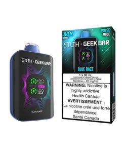 STLTH X GEEK BAR 80K - Blue Razz