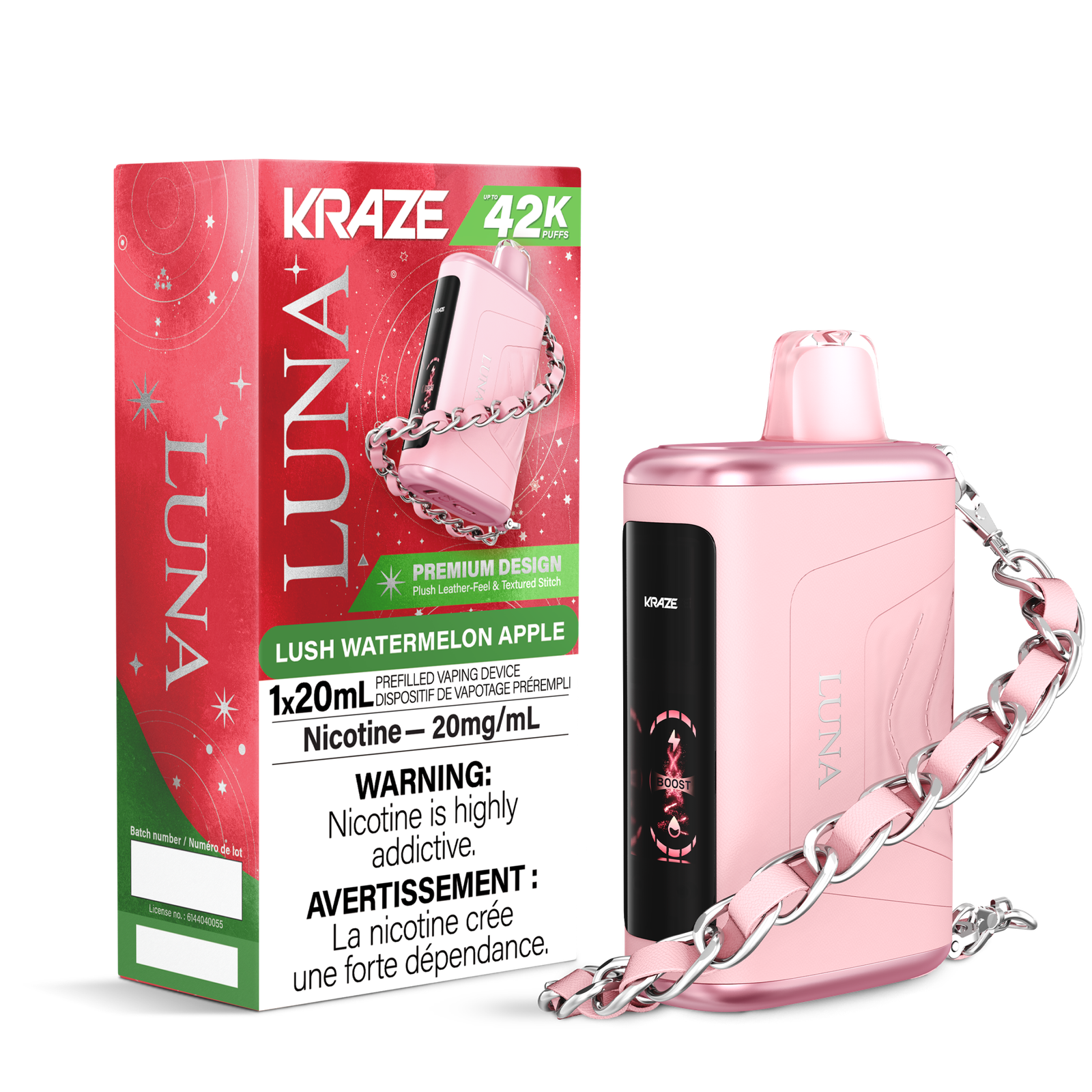 KRAZE LUNA 42K - Lush Watermelon Apple