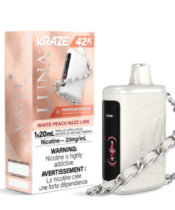 KRAZE LUNA 42K - White Peach Razz Lime