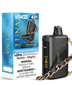 KRAZE LUNA 42K - Sapphire Blue Razz Ice