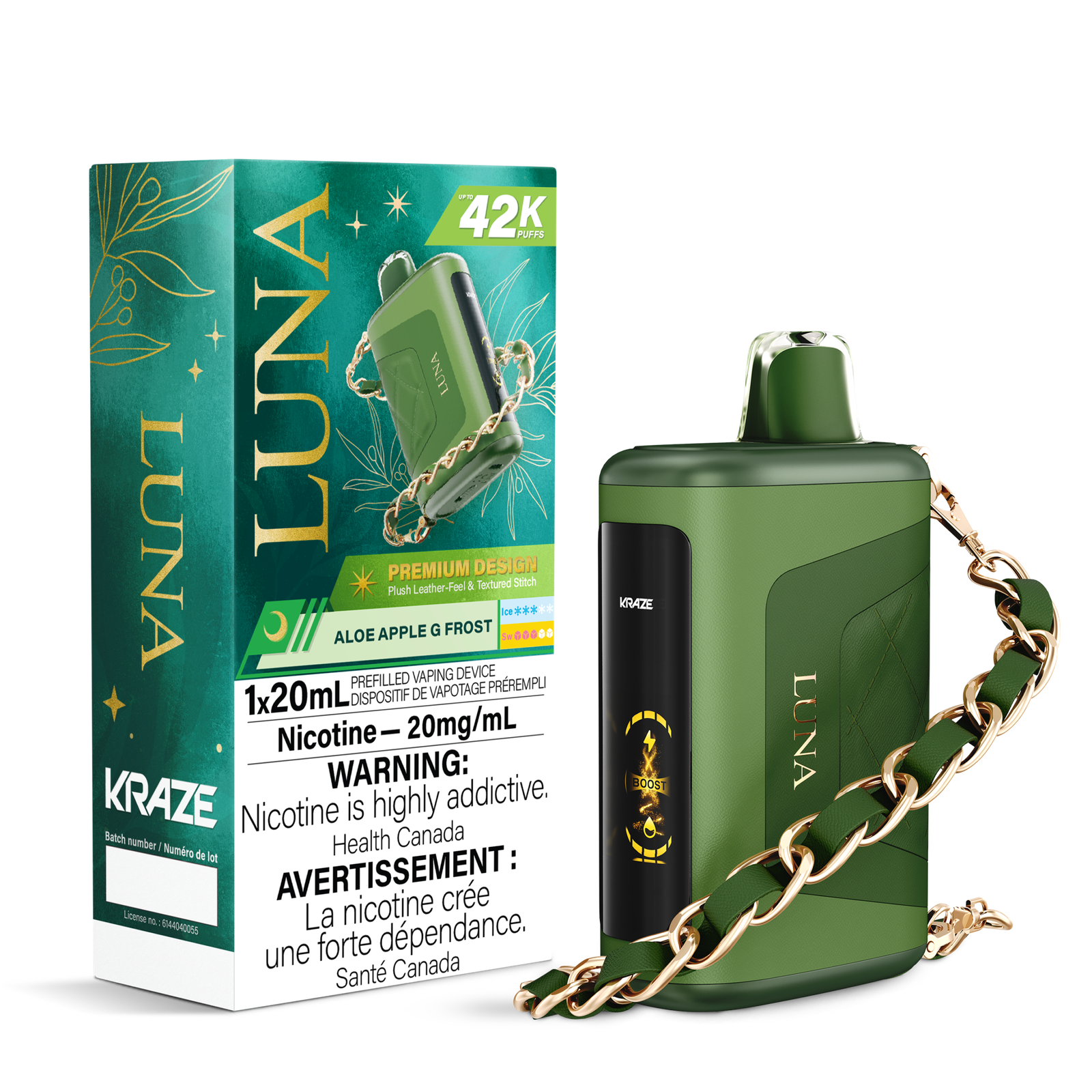 KRAZE LUNA 42K - Aloe Apple G Frost