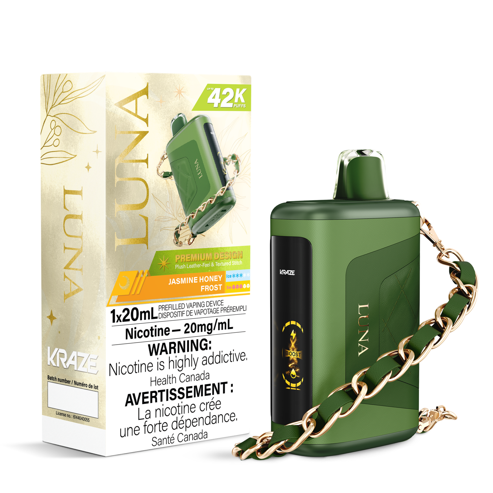 KRAZE LUNA 42K - Jasmine Honey Frost