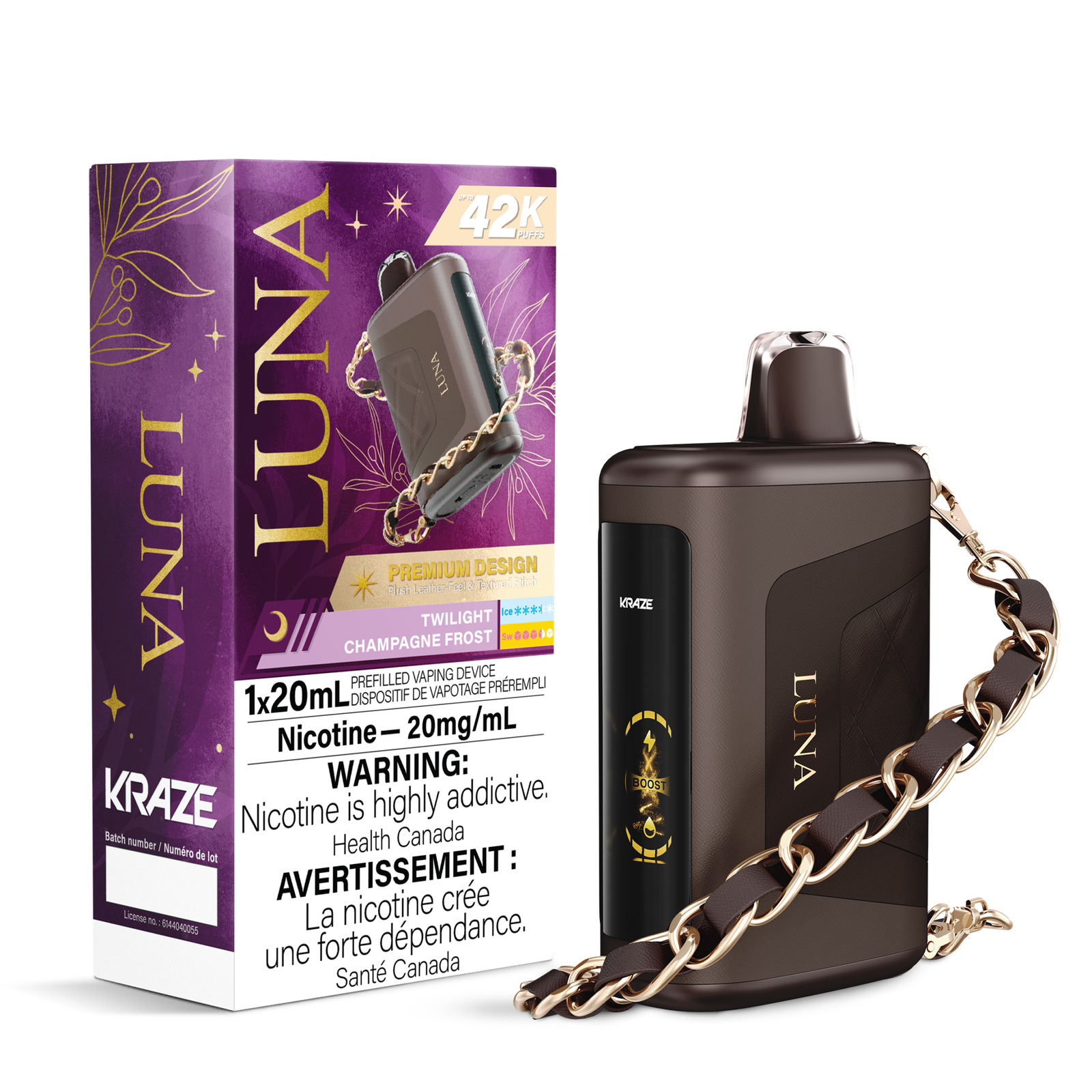 KRAZE LUNA 42K - Twilight Champagne Frost