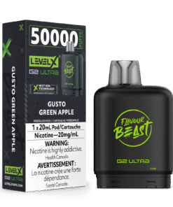 Level X FB G2 Ultra 50K - Gusto Green Apple