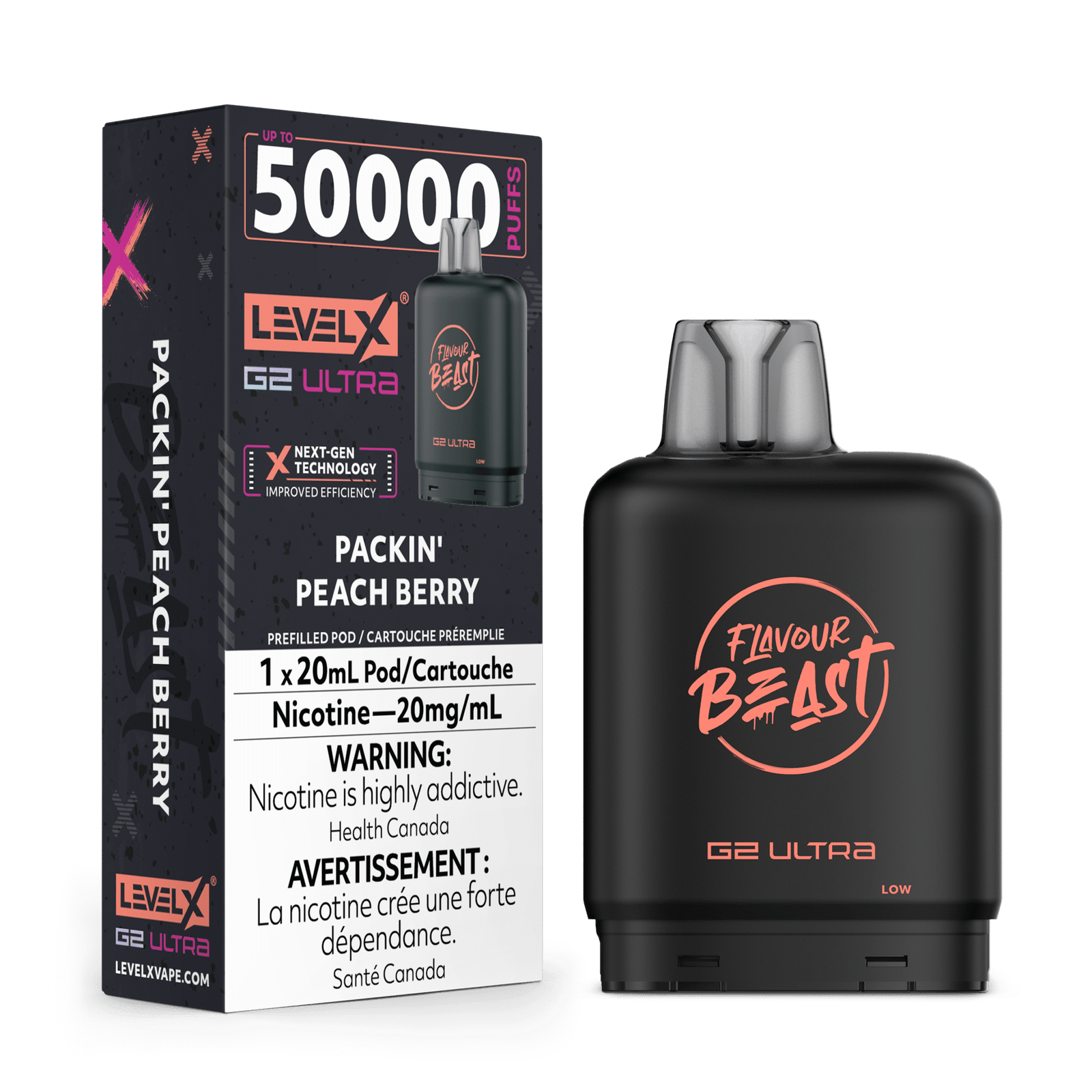 Level X FB G2 Ultra 50K - Packin' Peach Berry