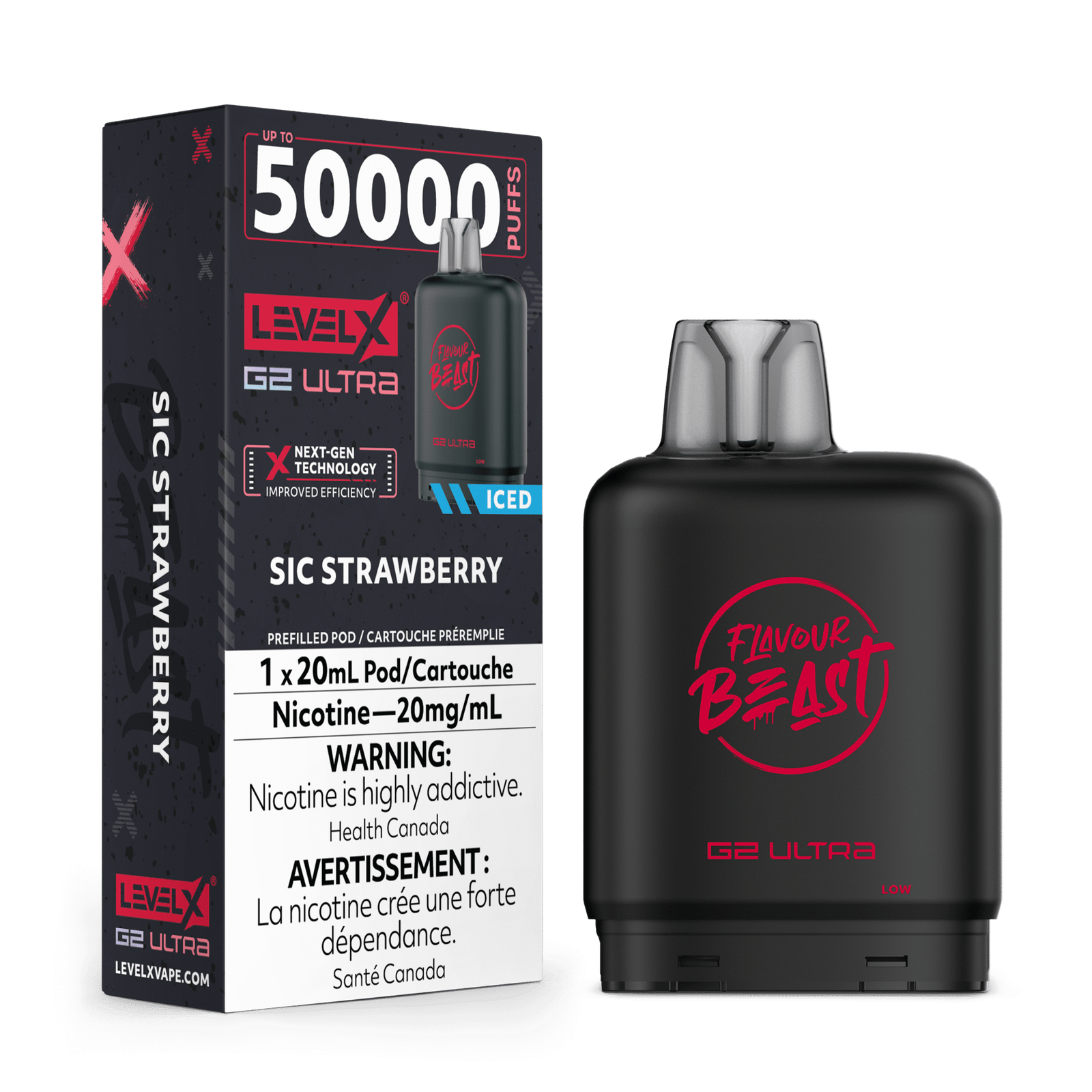 Level X FB G2 Ultra 50K - Sic Strawberry