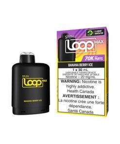 STLTH Loop Max 70K - Banana Berry Ice