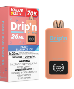Drip'n By Envi 70K Disposable 26ml - Peach Blue Razz Ice