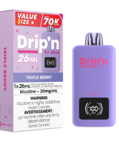 Drip'n By Envi 70K Disposable 26ml - Triple Berry