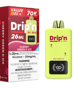 Drip'n By Envi 70K Disposable 26ml - Cherry Green D Ice