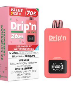Drip'n By Envi 70K Disposable 26ml- Strawberry Watermelon Ice