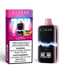 ELFBAR MOONNIGHT 70K PUFFS - Two Apple