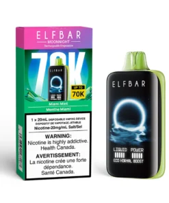 ELFBAR MOONNIGHT 70K PUFFS - Miami Mint
