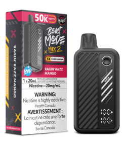 Flavour Beast-Beast Mode Max 2  50K Puffs - Ragin' Razz Mango