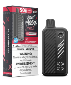 Flavour Beast-Beast Mode Max 2  50K Puffs - Sic Strawberry