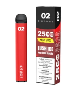 O2 2500 Puffs Disposable Vape - Lush Ice