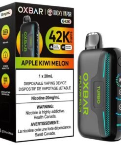 Oxbar Rocky Vapor G 42K Puffs - Apple Kiwi Melon