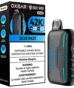Oxbar Rocky Vapor G 42K Puffs - Blue Razz