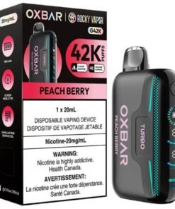 Oxbar Rocky Vapor G 42K Puffs - Peach Berry