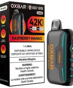 Oxbar Rocky Vapor G 42K Puffs - Raspberry Mango