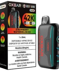 Oxbar Rocky Vapor G 42K Puffs - Strawberry Watermelon Ice