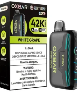 Oxbar Rocky Vapor G 42K Puffs - White Grape